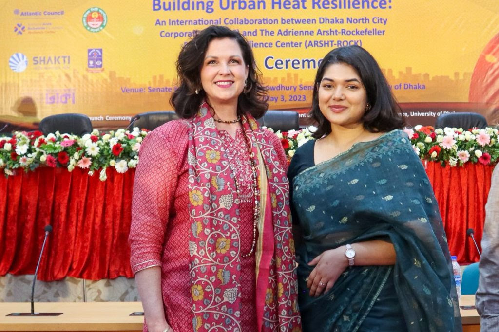 Bushra Afreen (left) has been appointed as the city’s first-ever “Chief Heat Officer” (CHO).